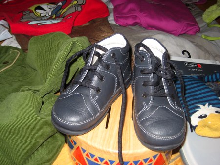 Die ersten Schuhe