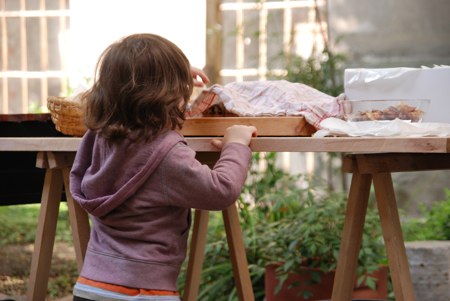 Gucken was da drin ist